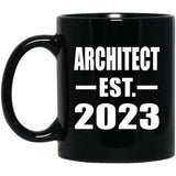 Architect Established EST. 2023 - 11oz Coffee Mug Black