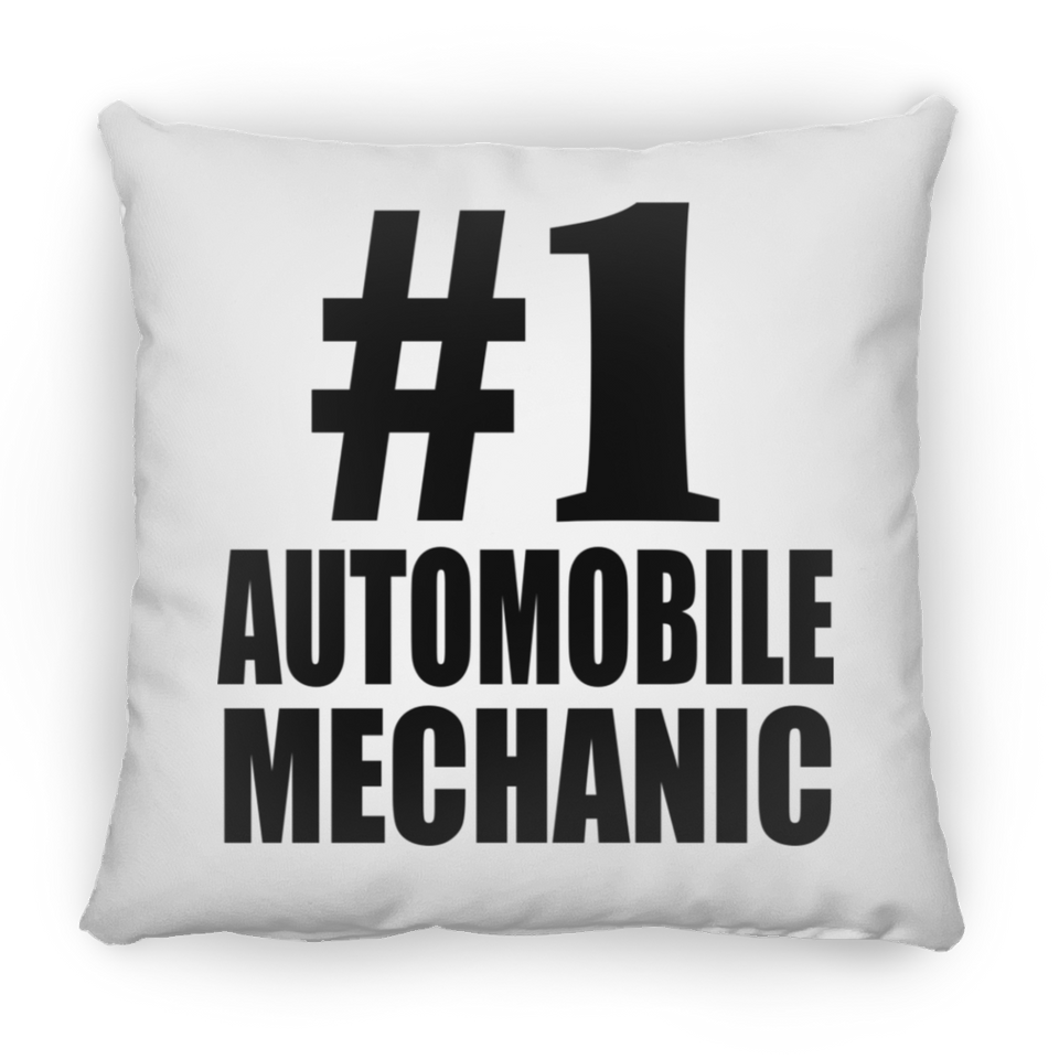 Number One #1 Automobile Mechanic - Throw Pillow