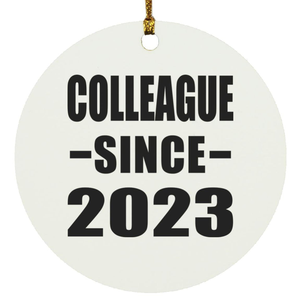 Colleague Since 2023 - Circle Ornament