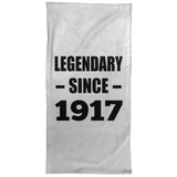 107th Birthday Legendary Since 1917 - Hand Towel