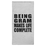 Being Gram Makes Life Complete - Hand Towel