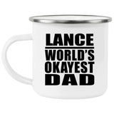 Lance World's Okayest Dad - 12oz Camping Mug