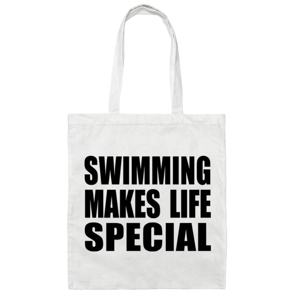 Swimming Makes Life Special - Tote Bag White
