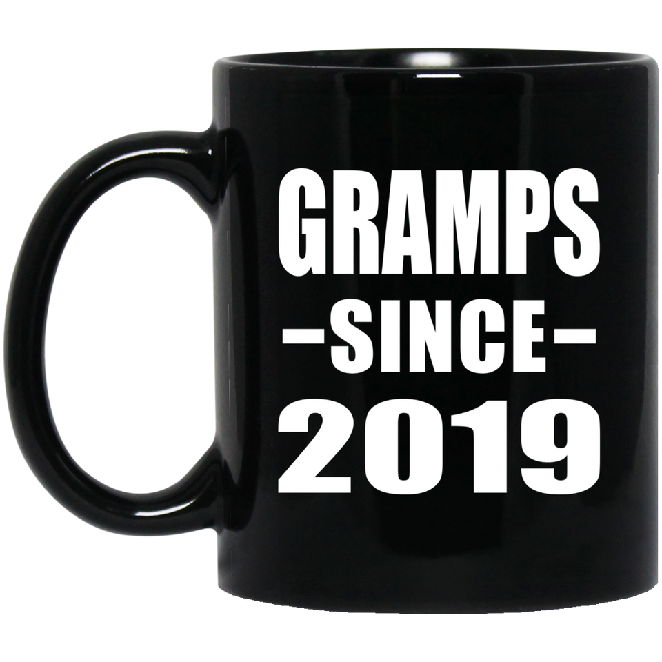 Gramps Since 2019 - 11oz Coffee Mug Black