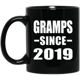 Gramps Since 2019 - 11oz Coffee Mug Black