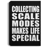 Collecting Scale Modes Makes Life Special - Canvas Portrait