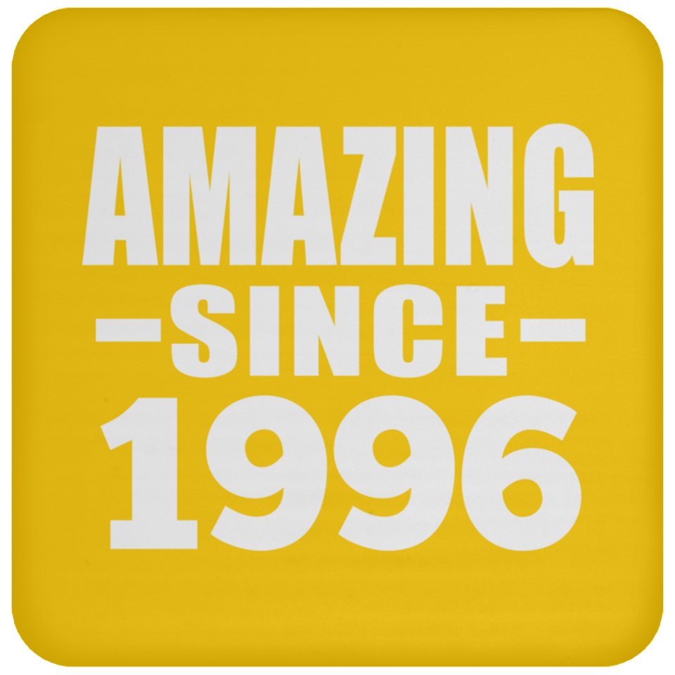 28th Birthday Amazing Since 1996 - Drink Coaster