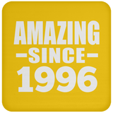 28th Birthday Amazing Since 1996 - Drink Coaster