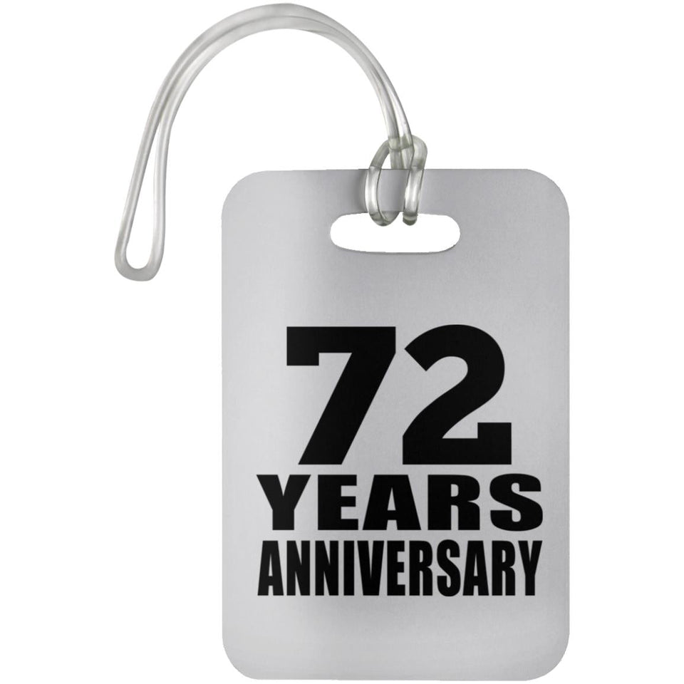 72nd Anniversary 72 Years Anniversary - Luggage Bag Tag