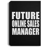 Future Online Sales Manager - Canvas Portrait