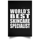 World's Best Skincare Specialist - Poster Portrait