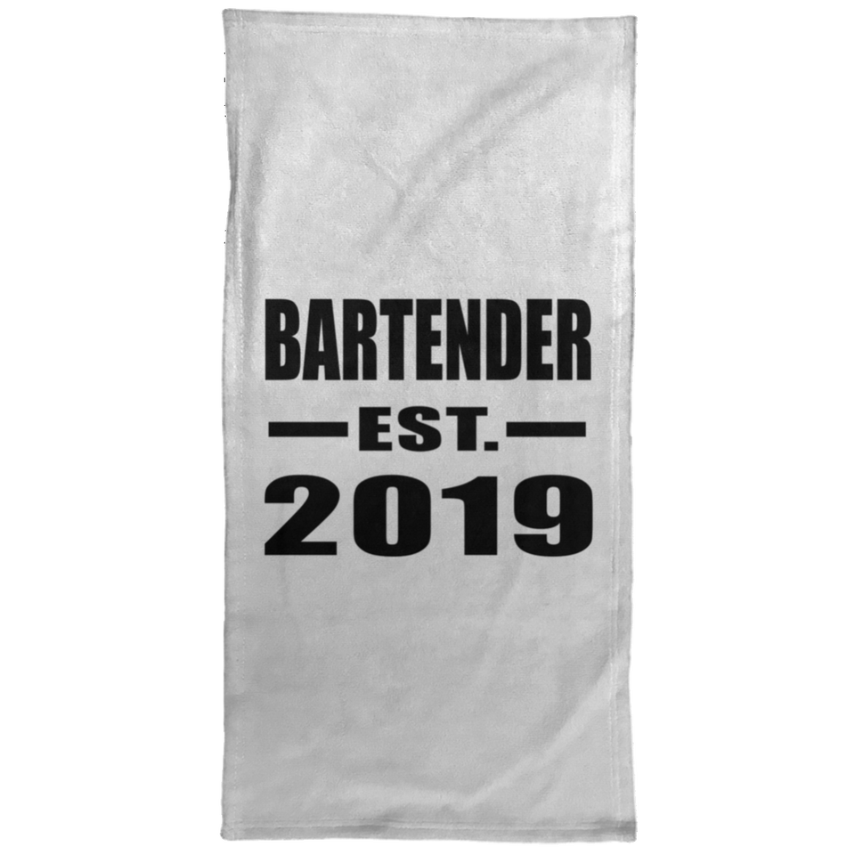 Bartender Established EST. 2019 - Hand Towel
