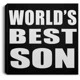 World's Best Son - Canvas Square