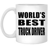 World's Best Truck Driver - 11 Oz Coffee Mug