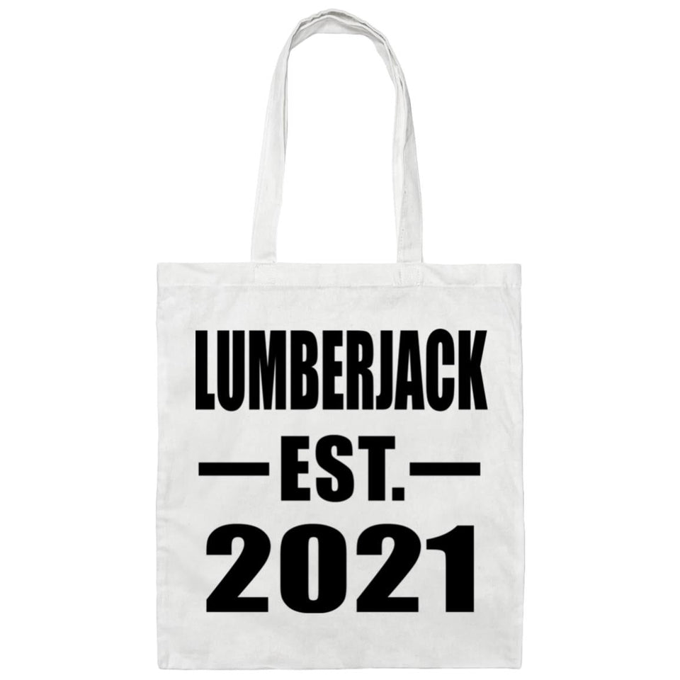 Lumberjack Established EST. 2021 - Tote Bag White
