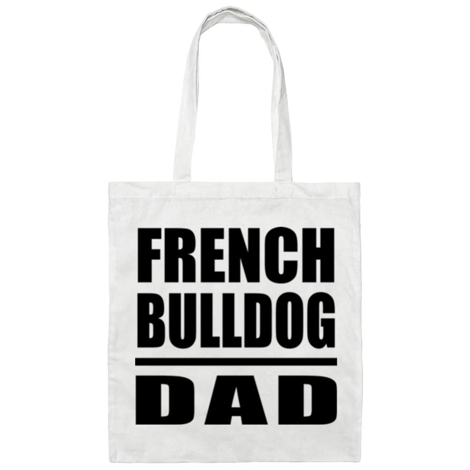 French Bulldog Dad - Tote Bag White