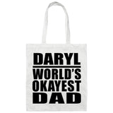 Daryl World's Okayest Dad - Tote Bag White
