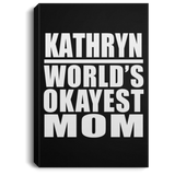 Kathryn World's Okayest Mom - Canvas Portrait
