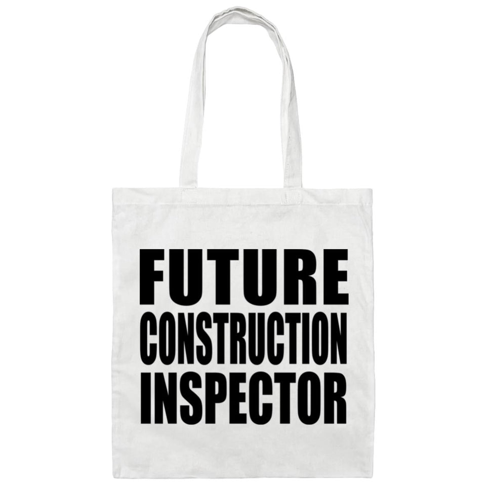 Future Construction Inspector - Tote Bag White
