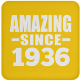 88th Birthday Amazing Since 1936 - Drink Coaster