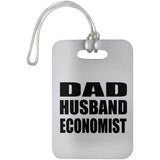 Dad Husband Economist - Luggage Bag Tag