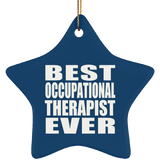 Best Occupational Therapist Ever - Star Ornament