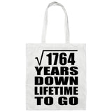 42nd Anniversary Square Root of 1764 Years Lifetime To Go - Tote Bag White