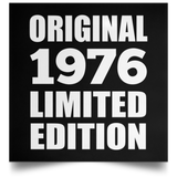 48th Birthday Original 1976 Limited Edition - Poster Square