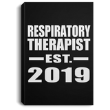 Respiratory Therapist Established EST. 2019 - Canvas Portrait