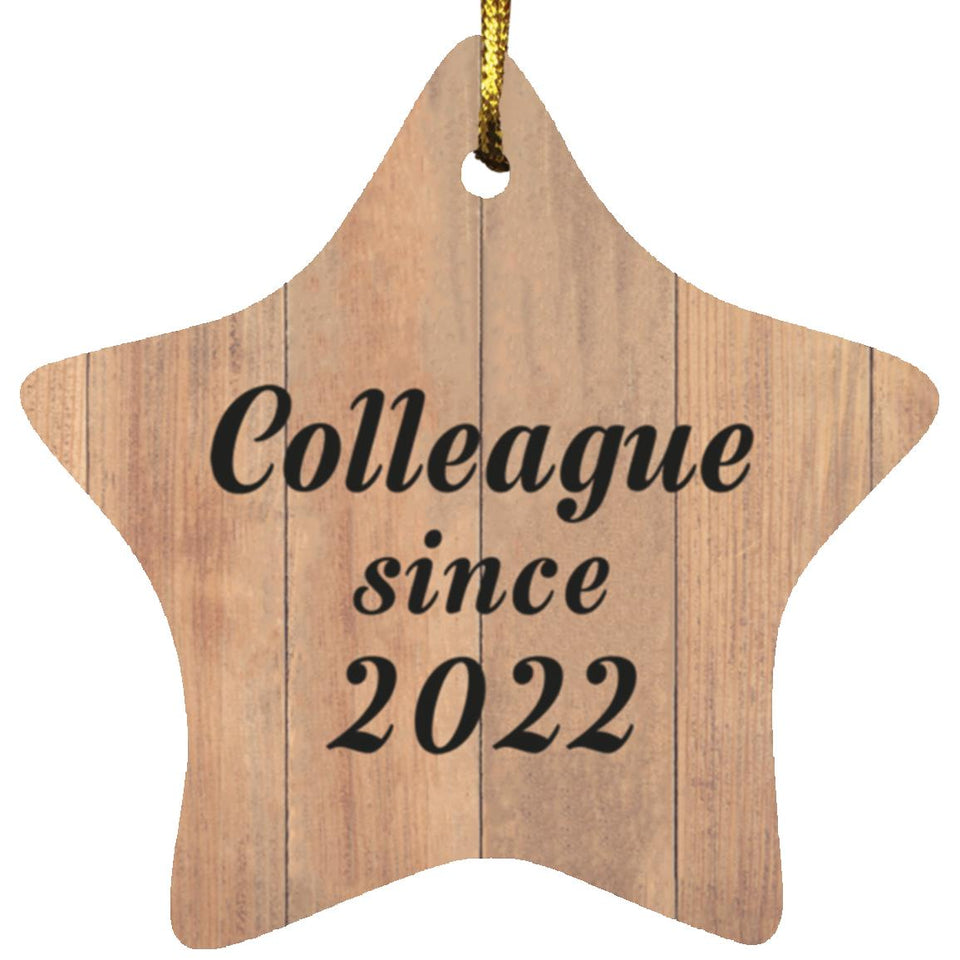 Colleague Since 2022 - Star Ornament C