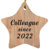 Colleague Since 2022 - Star Ornament C