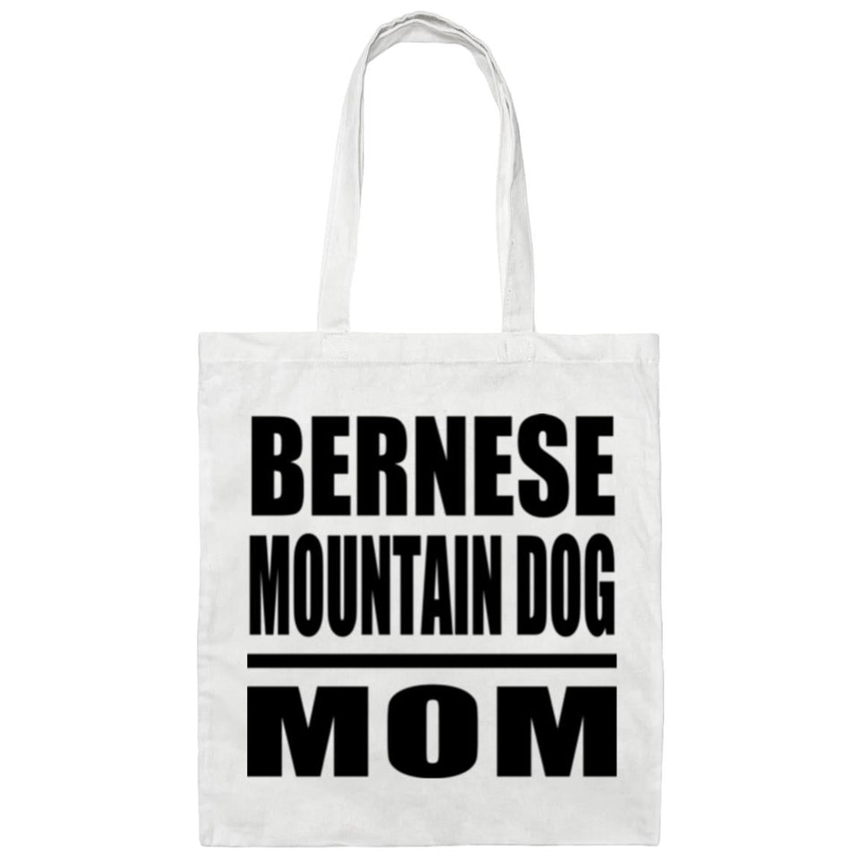 Bernese Mountain Dog Mom - Tote Bag White