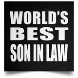 World's Best Son In Law - Poster Square