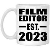 Film Editor Established EST. 2023 - 11oz Coffee Mug
