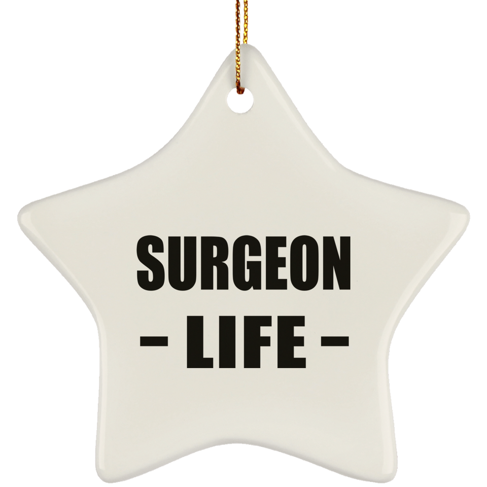 Surgeon Life - Star Ornament