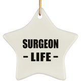 Surgeon Life - Star Ornament