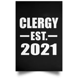 Clergy Established EST. 2021 - Poster Portrait