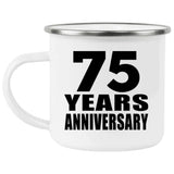 75th Anniversary 75 Years - 12oz Camping Mug