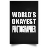 World's Okayest Photographer - Poster Portrait