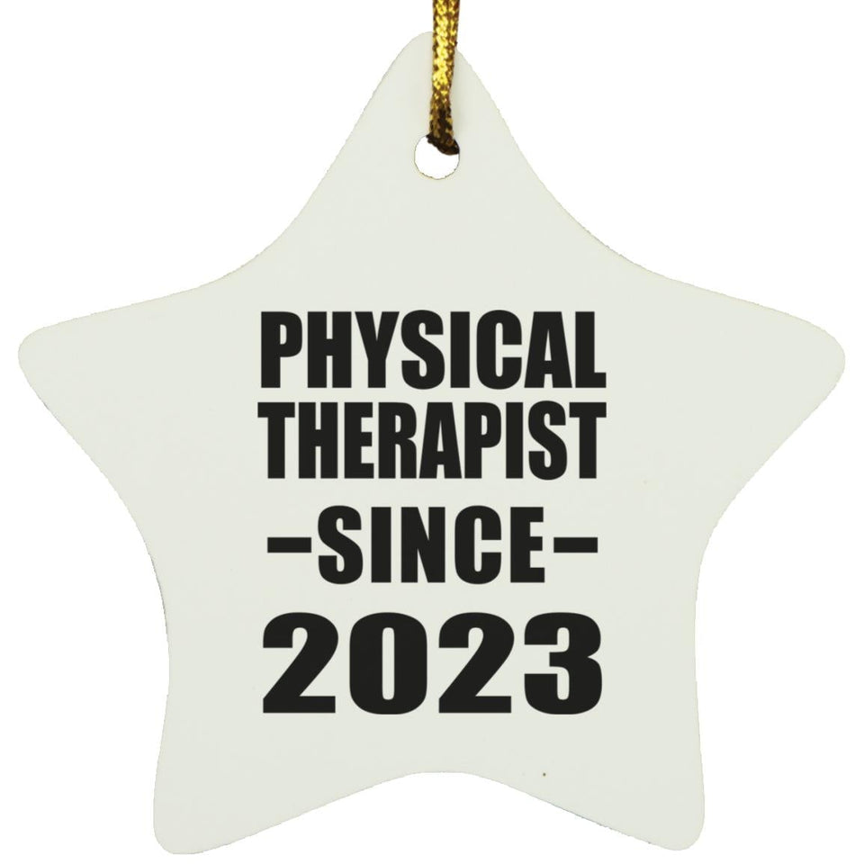 Physical Therapist Since 2023 - Star Ornament