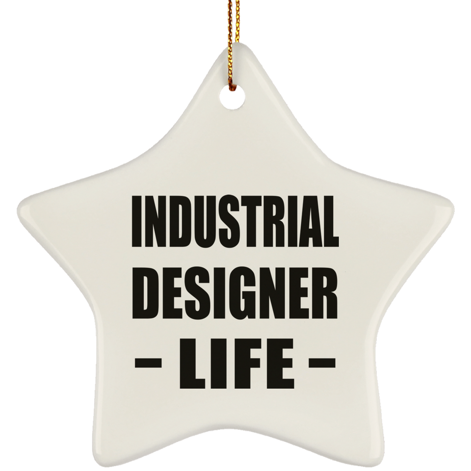 Industrial Designer Life - Star Ornament