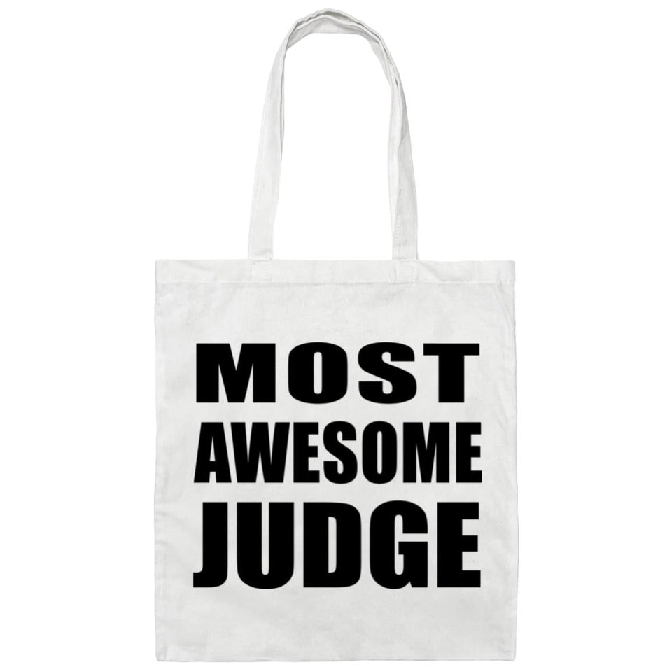 Most Awesome Judge - Tote Bag White
