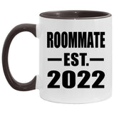 Roommate Established EST. 2022 - 11oz Accent Mug Black