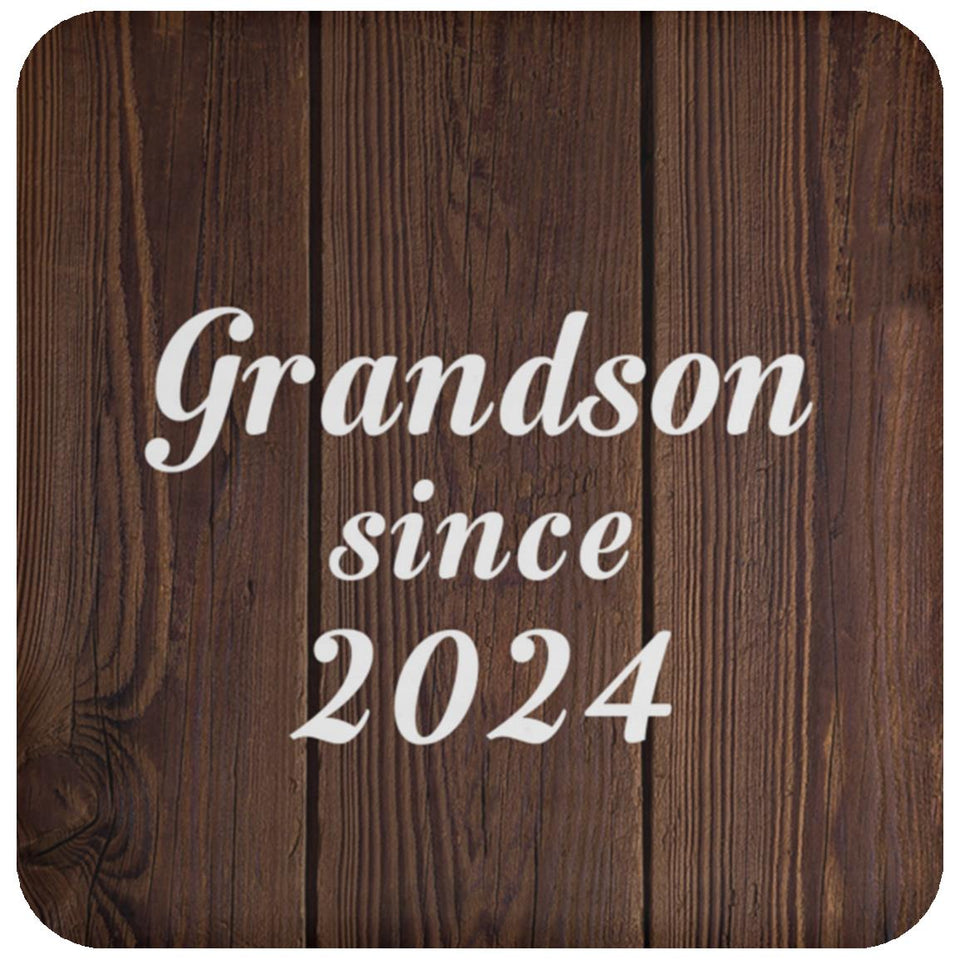 Grandson Since 2024 - Drink Coaster D