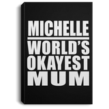 Michelle World's Okayest Mum - Canvas Portrait