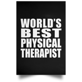 World's Best Physical Therapist - Poster Portrait