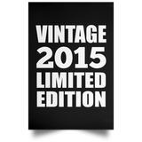 9th Birthday Vintage 2015 Limited Edition - Poster Portrait
