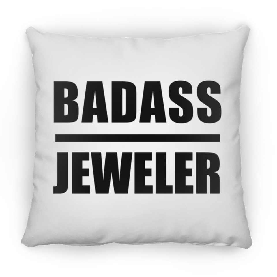 Badass Jeweler - Throw Pillow