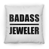 Badass Jeweler - Throw Pillow