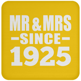 99th Anniversary Mr & Mrs Since 1925 - Drink Coaster